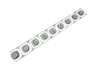 Motor shell material belt